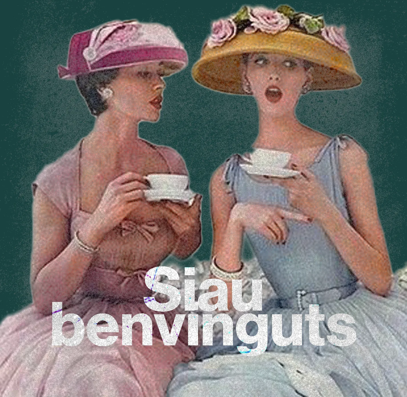 Dos mujeres tomando té — bienvenida al Hotelet